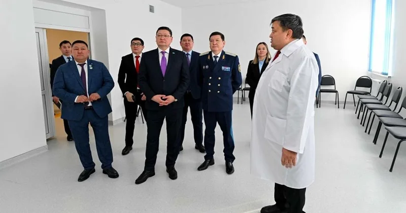 В области Абай открыт медико социальный центр