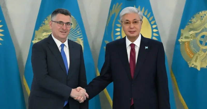Токаев встретился с министром иностранных дел Израиля