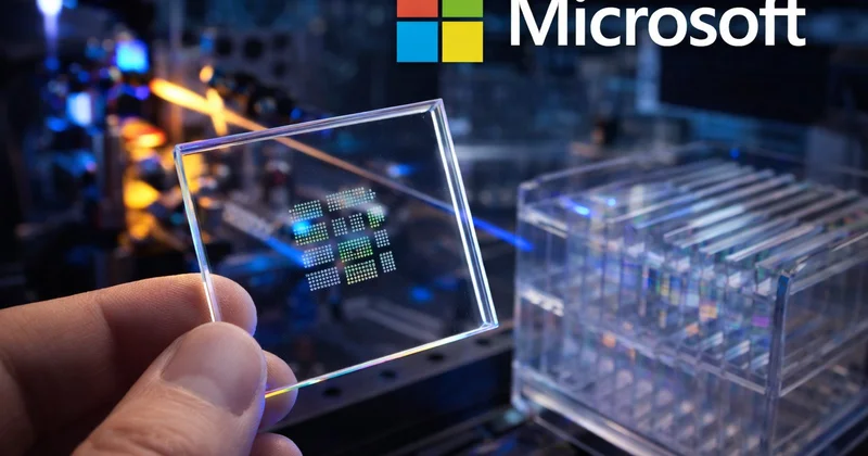 Project Silica: Ақпаратты 10 мың жыл сақтайтын шыны