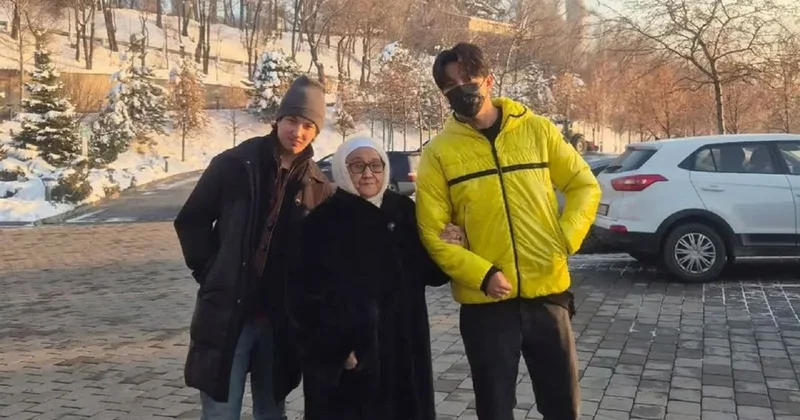 Димаша Кудайбергена заметили в Алматы в окружении родственников