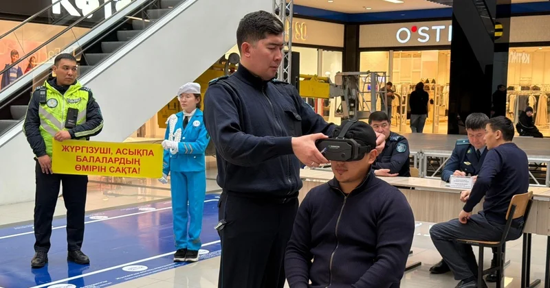 Полиция тараздықтарға мас күйде көлік айдаудың қаупін виртуалды әлемде көрсетті