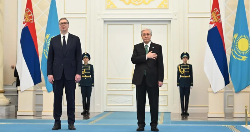 Сербия Президенті Александр Вучич Астанаға келді
