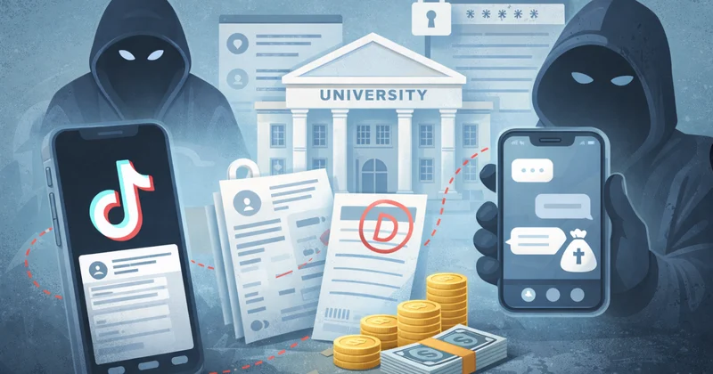 Схему обмана студентов через TikTok раскрыли в Шымкенте