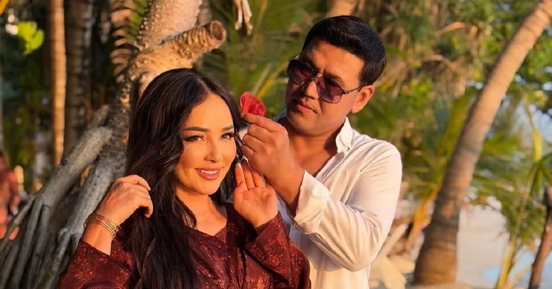 Как молодожены : Жазира Байрбекова показала фото с мужем с отдыха на Мальдивах