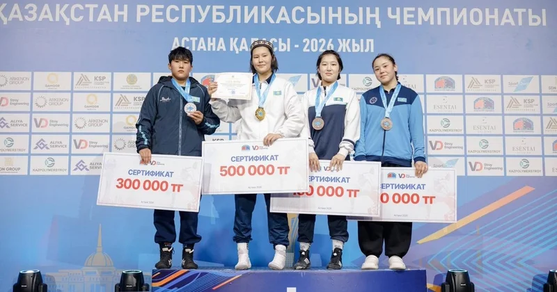 Күрестен ел чемпионаты: әйелдер арасында U20 жеңімпаздары анықталды