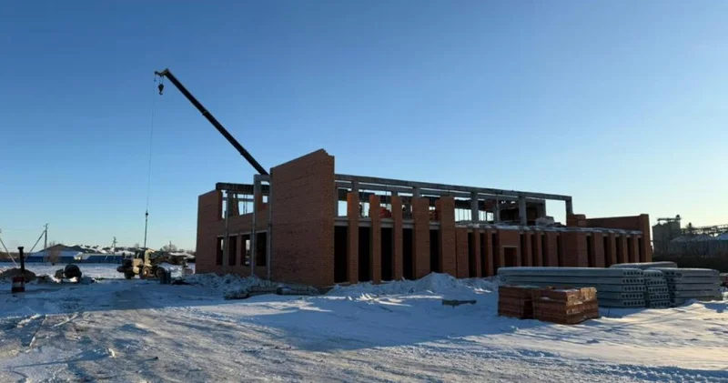 Зерендіде жаңа тарихи өлкетану музейінің құрылысы жалғасуда