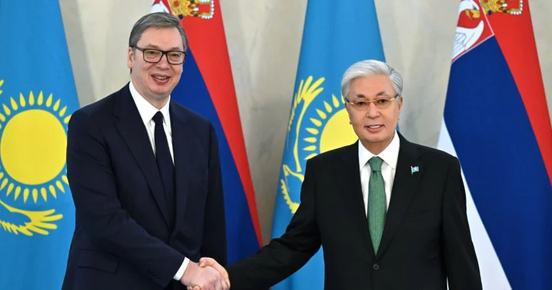 Қазақстан мен Сербия президенттері шағын құрамда келіссөз өткізді