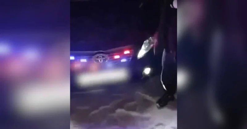 Астанчанина наказали за тюнингованное авто, которое можно перепутать с полицейской машиной (видео)