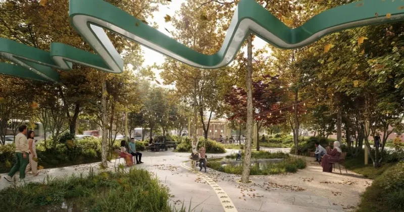 Арт объекты, пешеходные зоны и озеленение: как изменится улица Сатпаева в Алматы