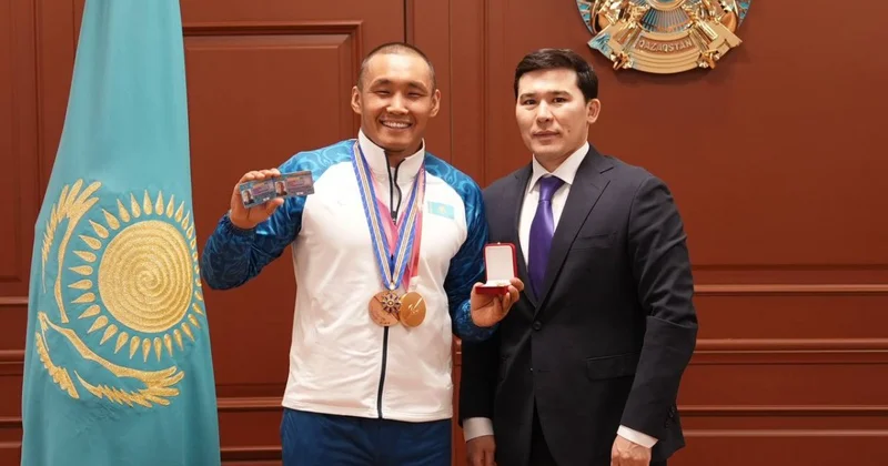 Ербол Хамитов получил звание Заслуженный мастер спорта