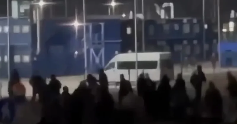 Массовая драка вахтовиков из Казахстана в российском городе попала на видео