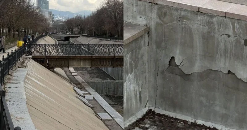 Через год будет еще хуже : алматинка возмутилась состоянием набережной Есентая