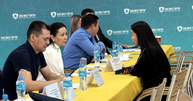 Заң және тәртіп: өңірде құқықтық кеңес беру бойынша кең көлемді акция өтті