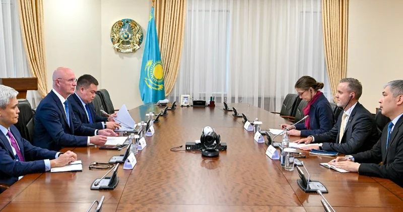 Роман Скляр ExxonMobil компаниясының басшылығымен кездесті