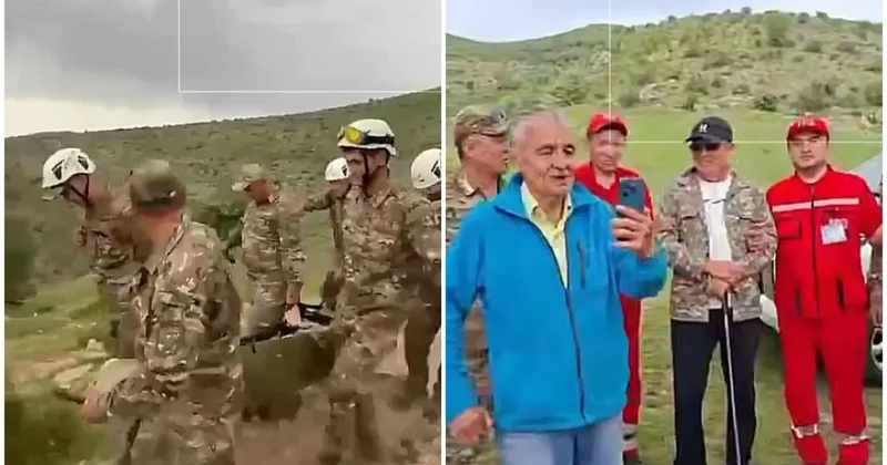 Мужчину спасли в горах Туркестанской области