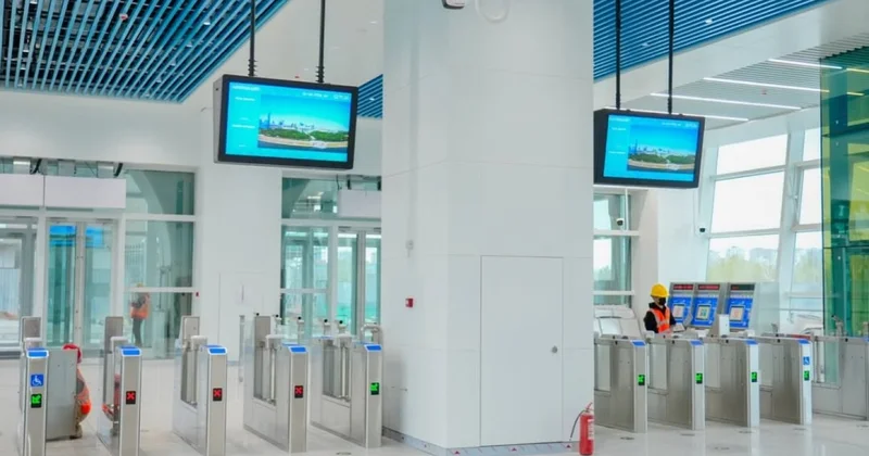 Аким Астаны показал, как выглядит ЛРТ на финишной прямой