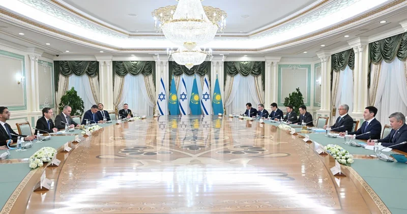 В Акорде прошли переговоры с Президентом Израиля в расширенном составе