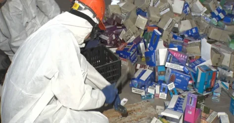 Вейпы на 20,5 миллиона тенге утилизировали в Павлодаре