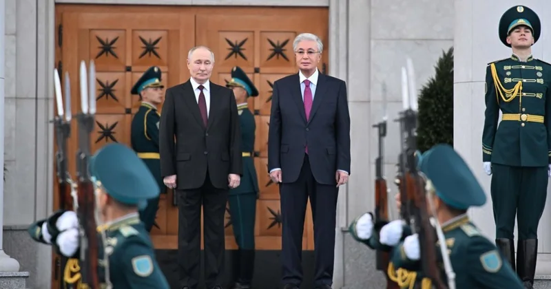 Путин прибыл с госвизитом в Казахстан