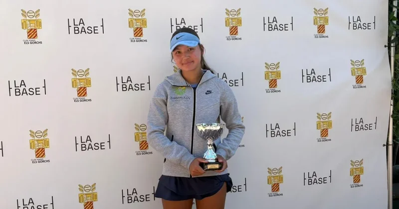 Қазақстандық жас теннисші мансабындағы екінші ITF Juniors титулын жеңіп алды