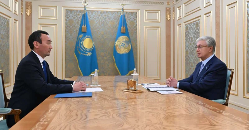 Касым Жомарт Токаев принял акима области Улытау
