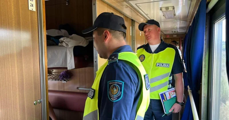 Елімізде биыл тәртіп бұзған 350 адам пойыздан түсірілді