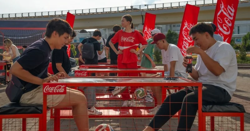 Еще больше эмоций с Coca Cola: как бренд создал атмосферу FIFA World Cup 26™ в Казахстане