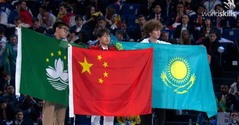 Казахстан завоевал восемь наград на чемпионате WorldSkills в Шанхае