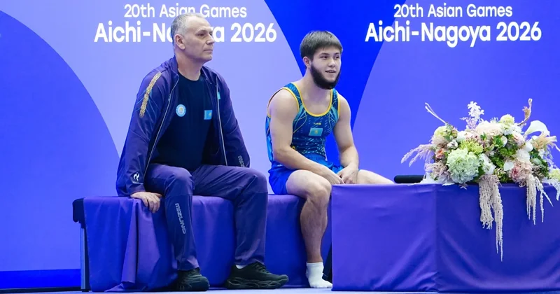 Азиада 2026: Ерлан Тасмағамбетов батуттағы гимнастикадан қола жүлдегер атанды