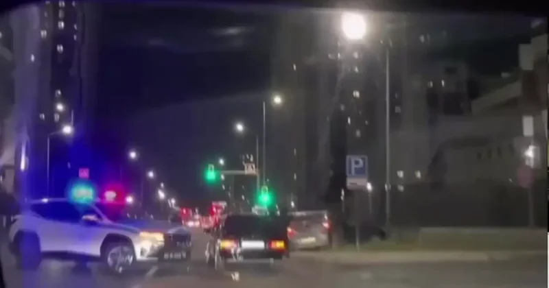 Патрульная машина врезалась в легковушку в Астане