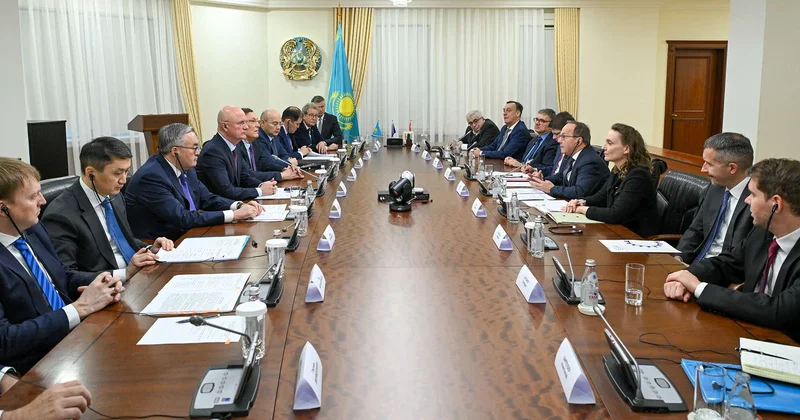 Делегацию из Австрии приняли в Правительстве РК