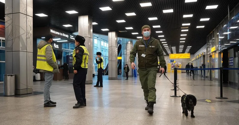 После досмотра в аэропорту Алматы иностранец лишился свободы
