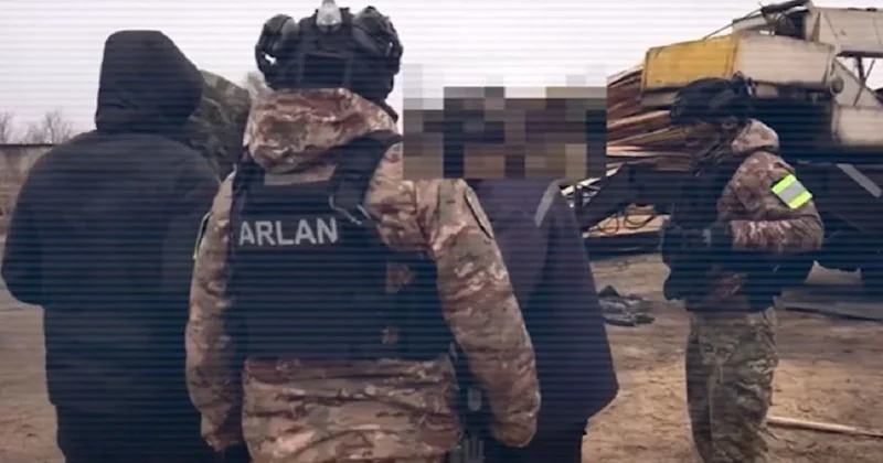 Спецоперация в Костанайской области: 20 человек доставлены в полицию (видео)