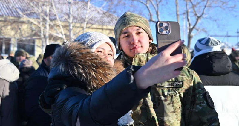 Воинскую часть Карагандинского гарнизона посетили родители солдат