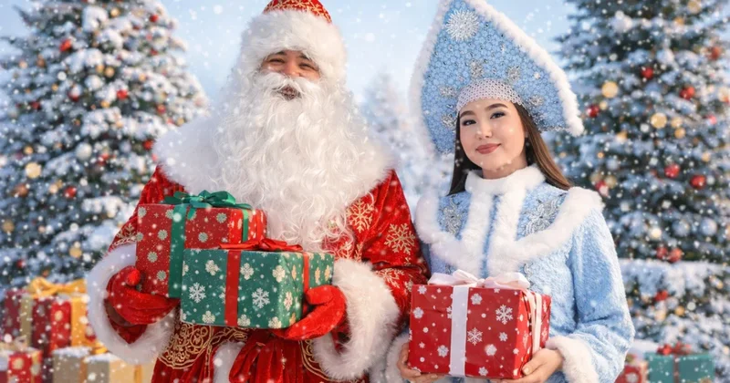 Сколько стоит пригласить Деда Мороза и Снегурочку в Астане