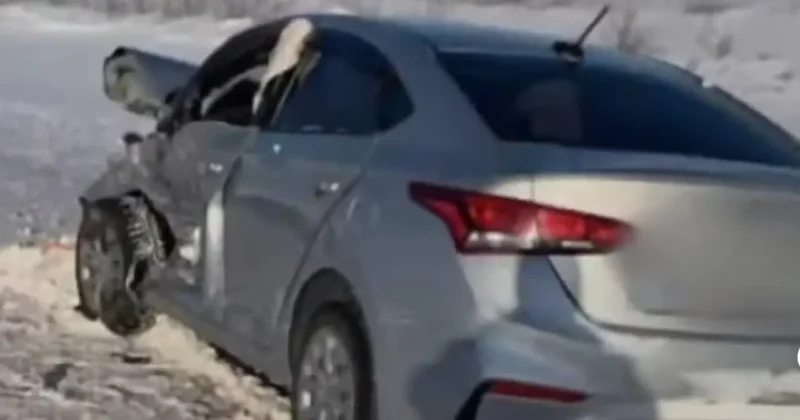 Лобовое в гололёд: оба водителя погибли в ДТП на трассе в Павлодарской области