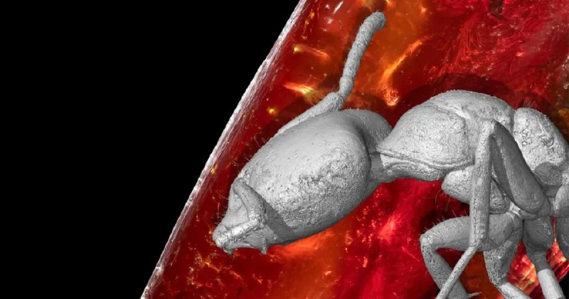 В янтаре Гете нашли муравья возрастом 40 миллионов лет