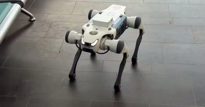 Необычный полицейский появился на вокзалах и в торговых центрах Астаны (видео)