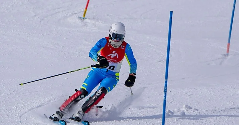 Серебро перед Олимпиадой: казахстанская горнолыжница отличилась на турнире в Италии