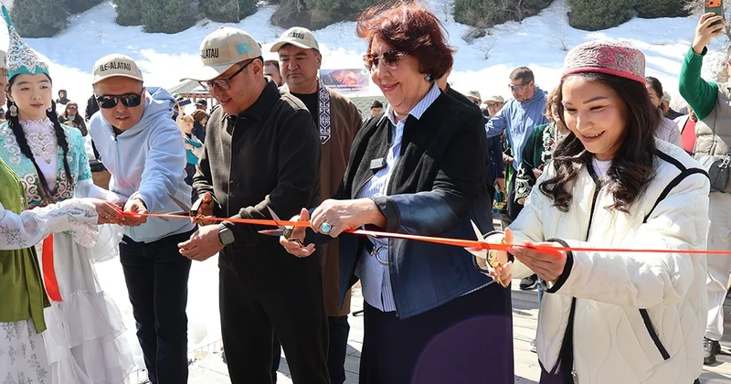 Іле Алатауы мемлекеттік ұлттық табиғи паркінде Бұтақты визит орталығы ашылды