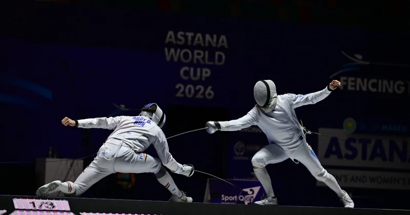 Руслан Құрбанов Астанадағы семсерлесуден әлем кубогының финалында бақ сынайды