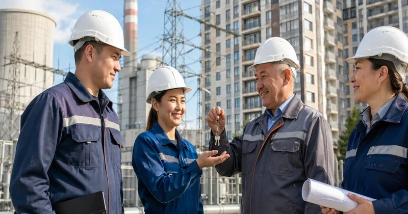 ​Энергетиктерге Отбасы банк арқылы тұрғын үйге ұжымдық несие қарастырылады