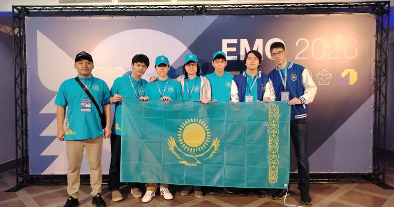 Казахстанский школьник стал лучшим на Европейской математической олимпиаде в Литве