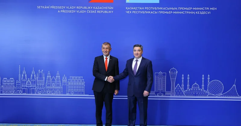 Олжас Бектенов обсудил с Премьером Чехии перспективы двустороннего сотрудничества