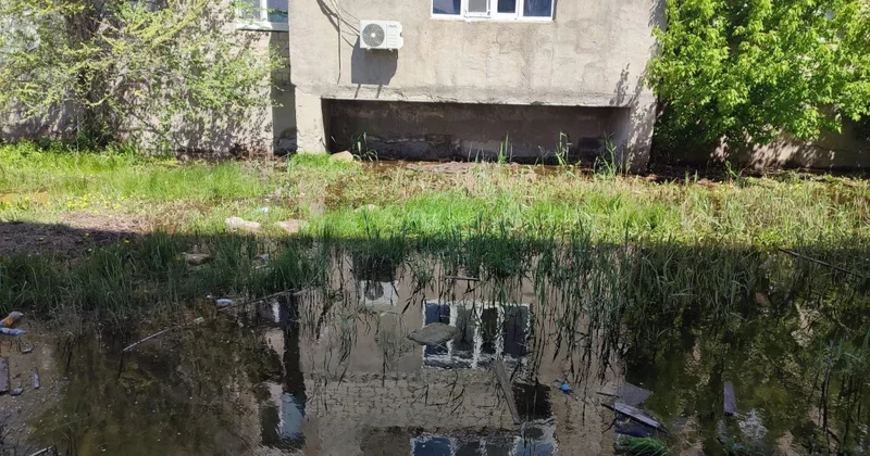 Атырауда үйлерді кәріз суы басты: тұрғындар дабыл қақты