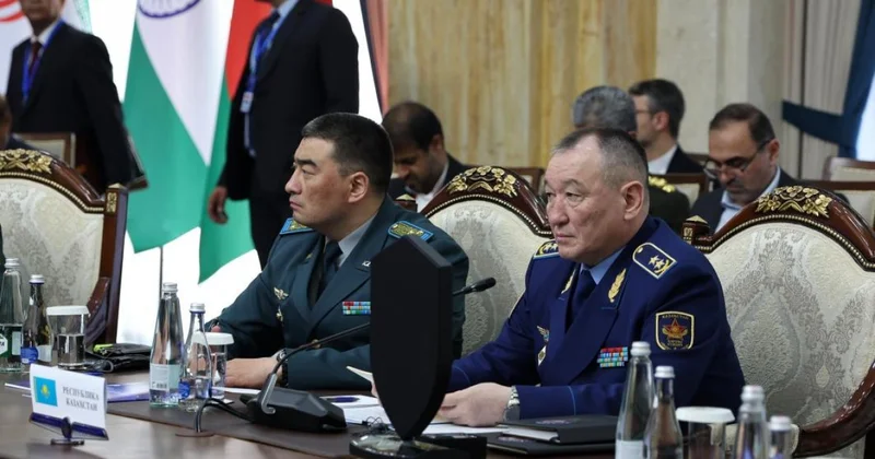 Даурен Косанов выступил на совещании руководителей оборонных ведомств стран ШОС в Бишкеке