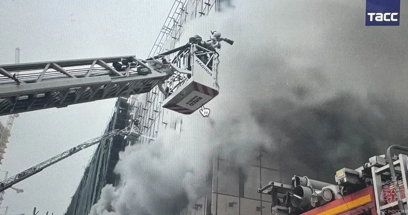 Мәскеудің құрылыс алаңындағы өрт: үш адам қаза тапты