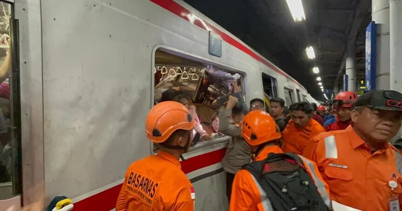 ​Индонезиядағы пойыз апатында қаза тапқандар саны артты