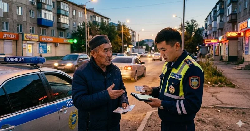Жүргізуші куәлігін ауыстырмақ болған тұрғын өзінің жындыханада есепте тұрғанын білген