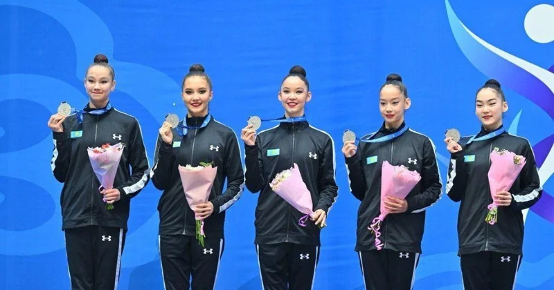 Гимнастки из Астаны взяли 15 медалей на чемпионате Азии